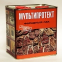 Фасадный лак  МУЛЬТИПРОТЕКТ-Л (канистра 2,4 литра) матовый