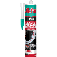 Термостойкий силиконовый герметик Akfix HT300 310 мл